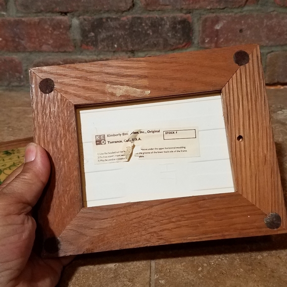 Set Vtg Kimberly Enterprises Tile Art Trivet Nursery Scenes - Picture 5 of 6